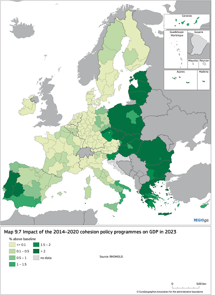 Иллюстрация к новости: ЕС представил Восьмой Отчет о реализации политики сплочения